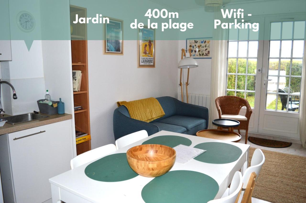 Triplex Avec Jardinet - Wifi - A 400M De La Plage กูร์เซิล-โซร์-แม ภายนอก รูปภาพ